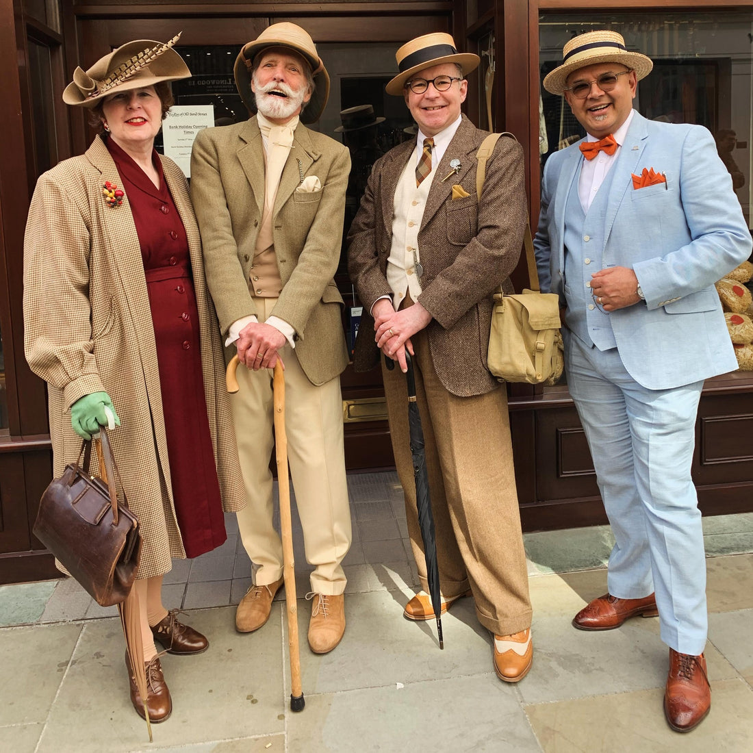 The Chap magazine hosted a Grand Flaneur Walk in London